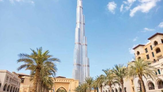 Dubai: Half-Day Luxury Bus Tour with Entry to Burj Khalifa