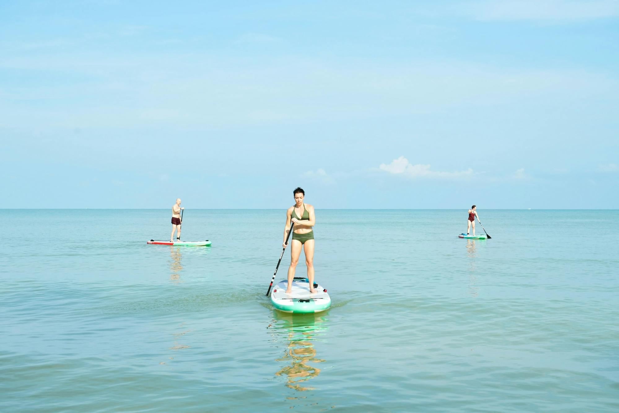 Exclusive Parasail and Stand-up Paddleboard Combo