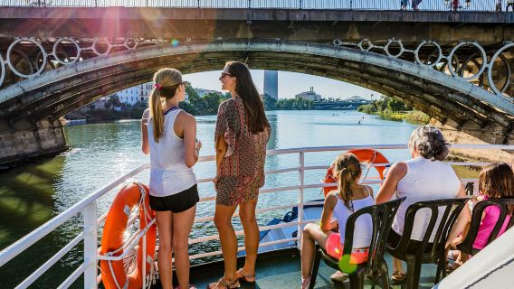 Alsa Seville: 48-Hr Hop-on Hop-off Bus Tour + Cruise + Guided Tour