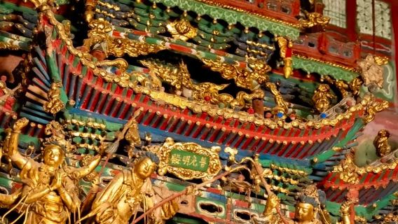 山西臨汾市區起止小西天+東岳廟+廣勝寺拼車小車一日遊