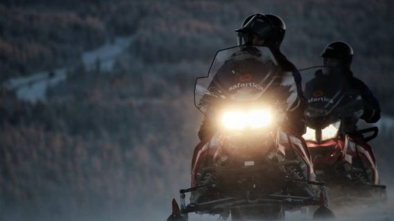 Levi: Evening Snowmobile Safari