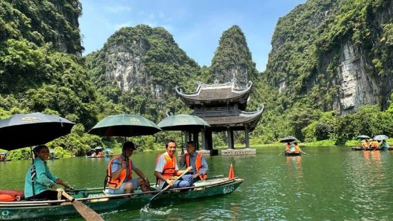 Hoa Lu - Trang An Boat Trip & Mua Cave small group tour
