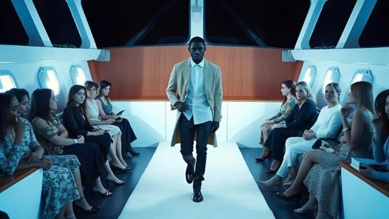 Nueva York: Crucero en yate de lujo con desfile de moda y exposición de arte