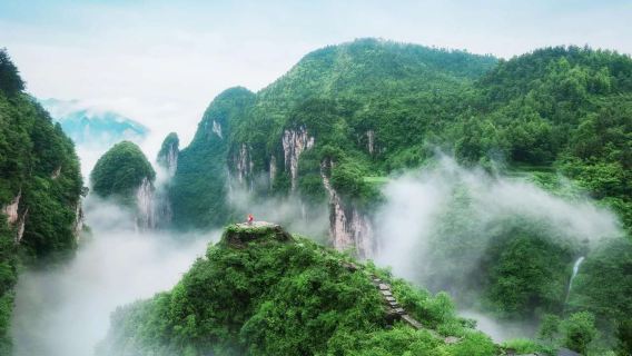 矮寨大橋+懸崖棧道+茶峒邊城+芙蓉鎮一日遊【品質夜遊芙蓉鎮】