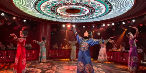 瀋陽南謠逸境·沉浸式體驗古代君王盛宴(復原古代盛宴場景+宮廷菜式現製品嘗+古樂演奏伴宴+非遺技藝展示)