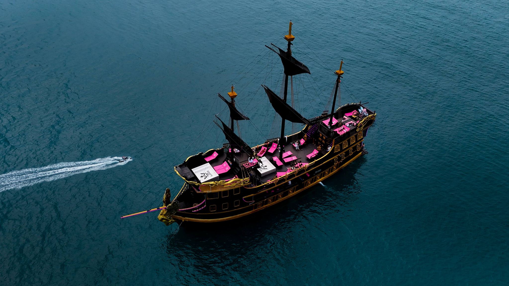 Pattaya Departure: Ko Sak + Ko Lan Island Hopping Tour|Black Pearl Pirate Ship|Snorkeling + Water Attractions & Tours
