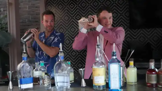 Sip History in The Sun Cabana Covered Cocktail Class