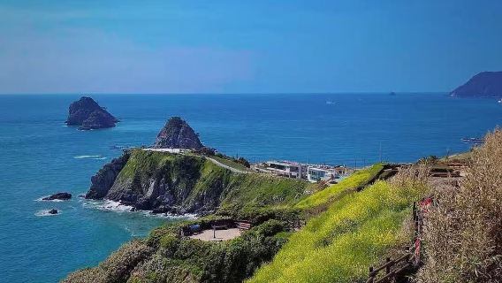 松島海上纜車+白淺灘文化村+太宗台一日遊【中文司機】