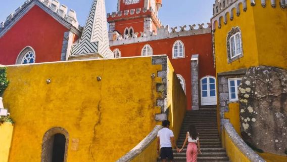 Lisbon: Sintra, Pena, Regaleira, Cabo da Roca & Cascais Tour