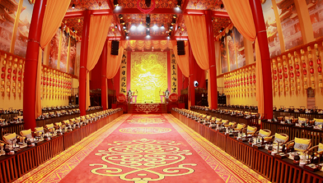 [경어연·궁정 성찬] 시공을 초월한 고대 문화 궁정 식쇼·무용 및 음악 공연 포함+영락시장, 점심/저녁/의상 교체/메이크업/헤어스타일 선택 가능