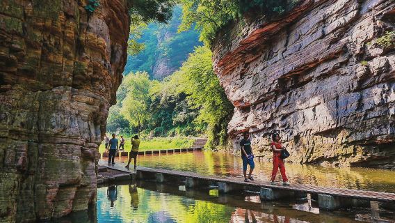 洛陽龍潭大峽谷一日遊（飯店接駁/純玩/2-8人精品小團）