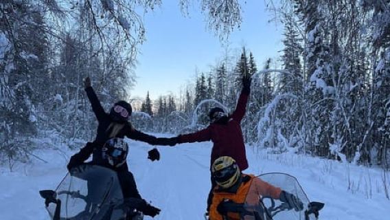 Fairbanks, Alaska: Guided Snowmobile Tour