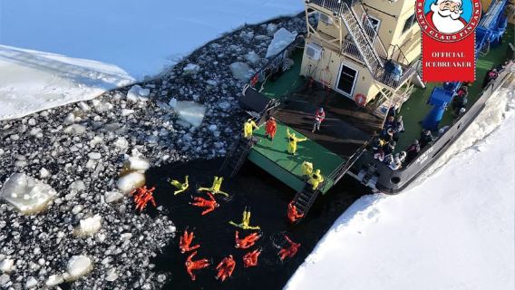 Kemi: Icebreaker Arktis Cruise with Ice Floating