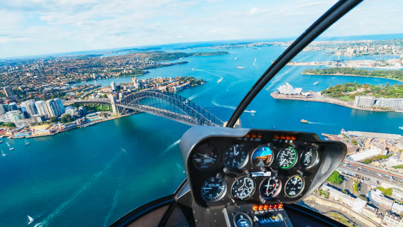 Sydney: 20 min shared helicopter tour of Sydney Harbour