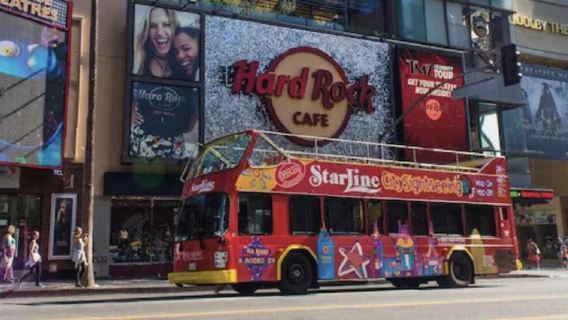 ทัวร์รถบัส CitySightseeing ชมเมืองลอสแอนเจลิส ฮอลลีวูด (ย่านฮอลลีวูด+วิวเปิดโล่งจากรถเปิดประทุน+สัมผัสชายฝั่งตะวันตก)