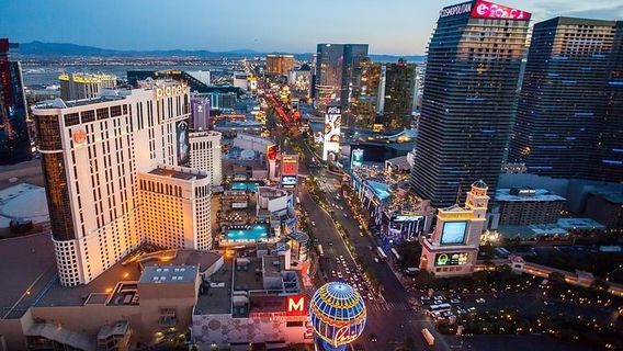 Eiffel Tower Viewing Deck at Paris Las Vegas, Las Vegas, NV - UNITED STATES