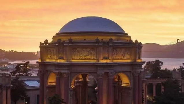 舊金山+斯坦福大學+硅谷+九曲花街+漁人碼頭+金門大橋一日遊