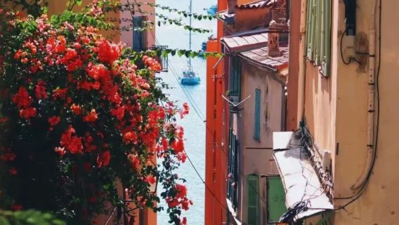 尼斯蔚藍海岸浪漫之旅-天使灣-馬塞納廣場-尼斯老城-城堡山