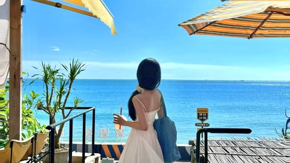 【汕尾一日遊】紅海灣+海上古堡+風車島+海上公路+後澳玻璃海