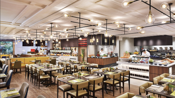 Lemon Garden Cafe di Shangri-La Kuala Lumpur