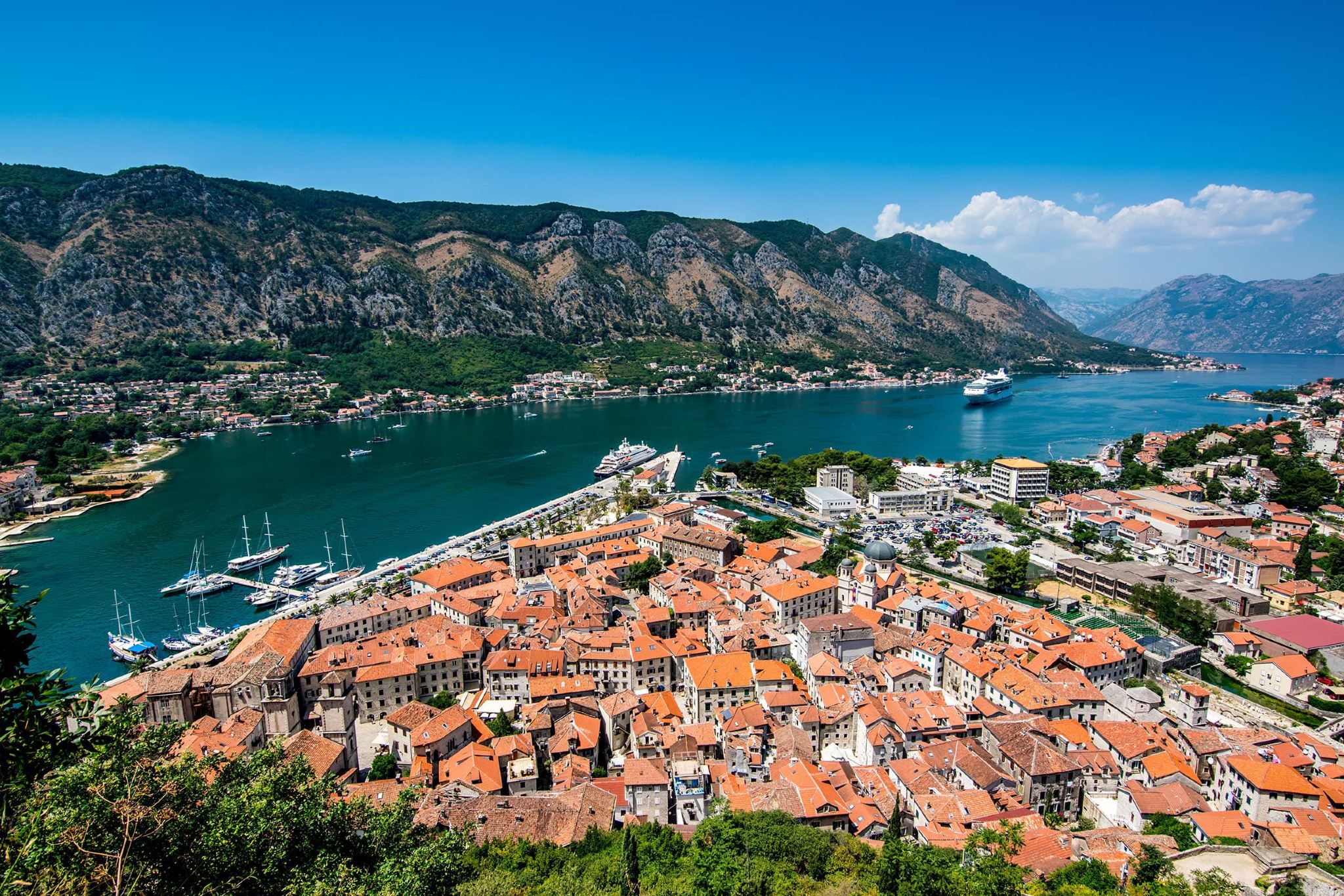 Old Town Kotor + Kampana Tower + Perast, Montenegro + Our Lady of the Rocks 1-day tour