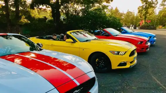 Sunset tour of Mount Teide on a quad bike and in a Mustang convertible