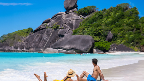 ทัวร์หมู่เกาะสิมิลันวันเดียว จากภูเก็ตหรือเขาหลัก