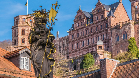 法蘭克福跟團一日：海德堡+呂德斯海姆+萊茵河遊船（1人起報）