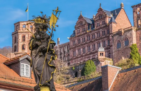 法蘭克福跟團一日：海德堡+呂德斯海姆+萊茵河遊船（1人起報）