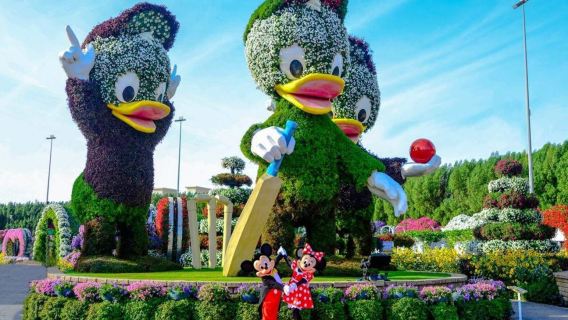 Giardino dei Miracoli di Dubai Trasferimento in hotel opzionale Possibile abbinamento con la visita al Global Village