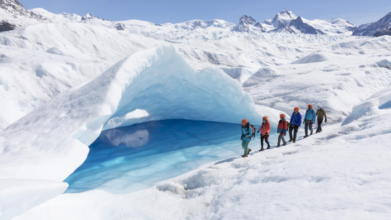 Big Ice trekking at Perito Moreno Glacier in El Calafate, Argentina