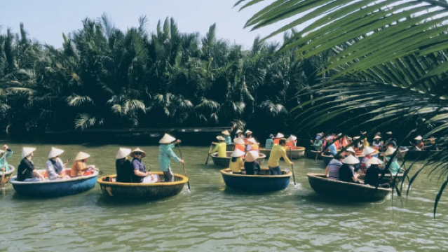 Hoi An Coconut Forest Basket Boat Ticket + Coconut Refreshment + Hoi An Pearl Island Theme Park