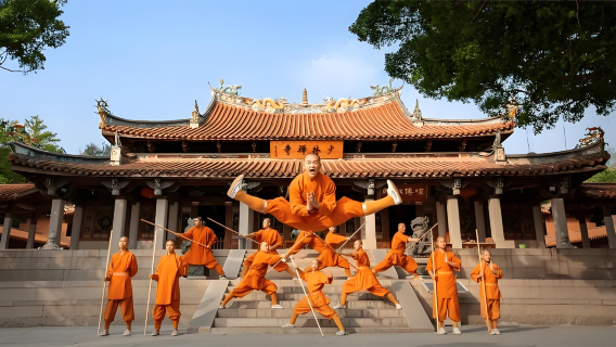 샤먼 출발 취안저우 남소림사 + 개원사 + 서거리 + 인형극 무형문화유산 체험 - 당일 투어