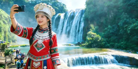 貴州黃果樹+天星橋+陡坡塘一日遊【9點出發&瞓到自然醒】