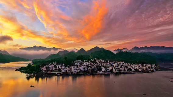 Anhui Huangshan: Huizhou Altstadt + Xin'an Fluss Galerie + Shitan Dorf | Mehrsprachiger Reiseleiter (u.a. Chinesisch/Englisch) | Privattransfer nach Maß