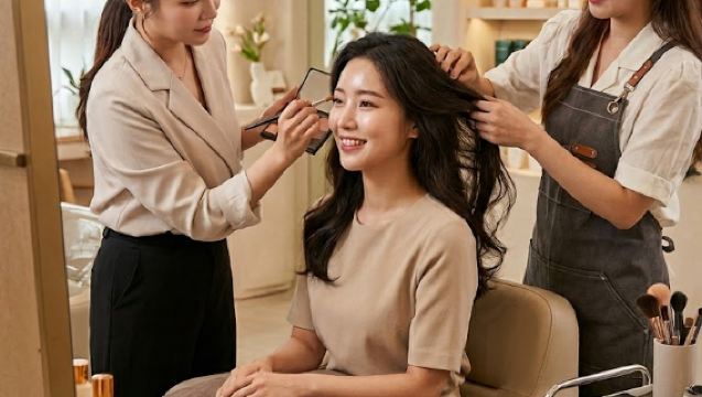 [首爾] 清潭洞 A TION美容室，韓式明星造型體驗 – 頭皮及頭髮診斷 + 個人專屬髮色