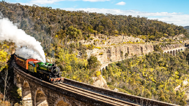 Sydney blue mountains + steam train time capsule + blue mountains botanic garden mount tomah walking 1-day tour - photography paradise