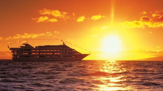 Star Of Honolulu: Kolacja przy zachodzie słońca i rejs z pokazem