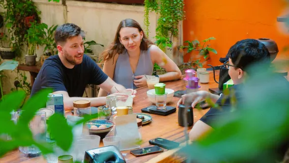 1-times Hanoi Kaffeworkshop: Mester signatur ægge-/saltkaffe