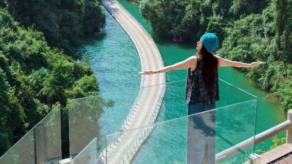 50-person group tour to Shiziguan + Wujiatai + Xuan'en night view 1-day tour [pure play] includes pickup & drop-off