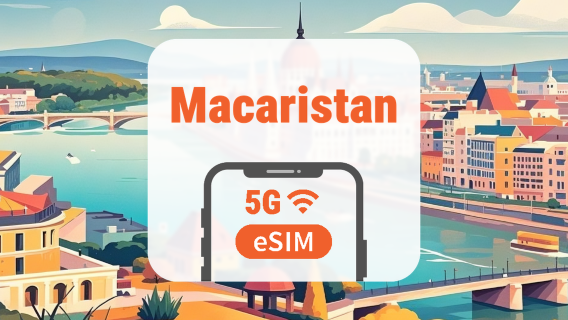 Macaristan 5G eSIM | Çift Şebeke • Tüm AI & TikTok | 1–30 Gün | QR Kod