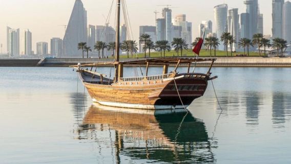 Doha: Sunset Cruise on a Traditional Dhow Boat