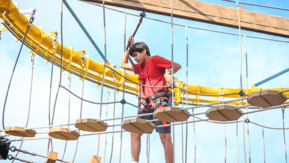 San Antonio: Twisted Trails Zip Rails, Ropes & Climbing Wall
