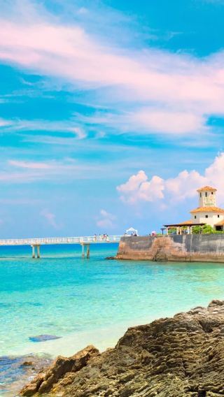 Japan Okinawa custom trip | Naminoue Shrine + Cape Manzamo + Southeast Botanical Gardens + Busena Marine Park