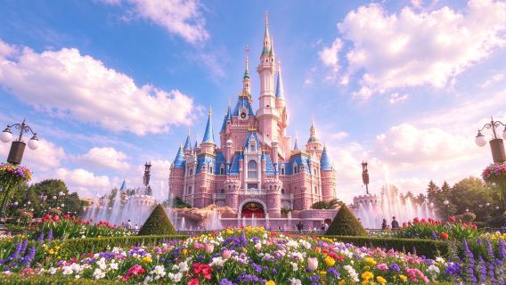 Emisión rápida de entradas|Excursión de un día a Shanghái Disneyland|Elige entre recogida a domicilio o traslado de vuelta/incluye entrada de 1 día