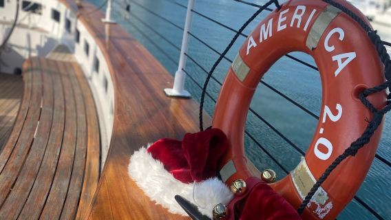 Christmas Eve Sunset Sail Aboard Schooner America 2.0