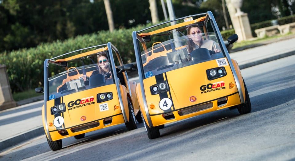 Barcelona: City Center and Olympic Park GoCar Experience