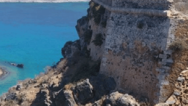 Kalamaki : excursion en bateau sur la plage de Balos et l'île de Gramvousa