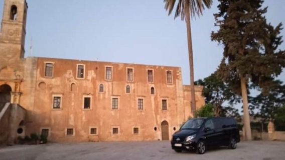 Rethymno:3-4 or 5 hours to Arkadi- Melidoni Private Transfer
