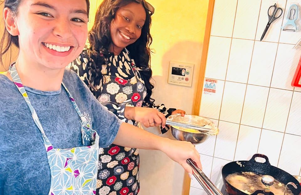 Osaka Authentic Tempura & Miso Soup Japan Cooking Class